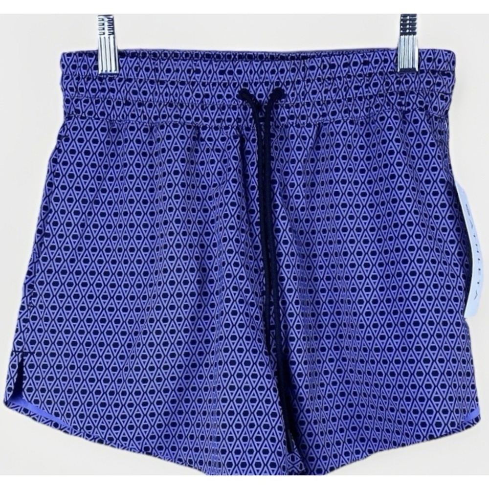 NWT Athleta Crossroads Shorts Geometric Athletic Wear Athleisure Women XS Sport‎
